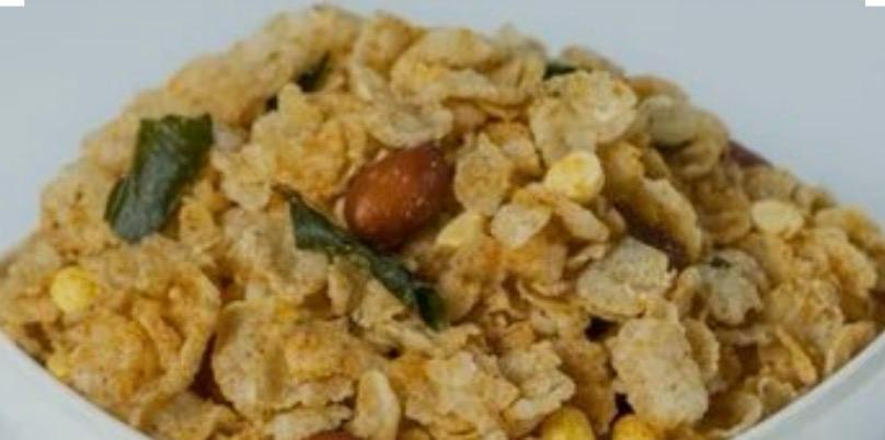 Jowar chivda — sorghum-flake chivda