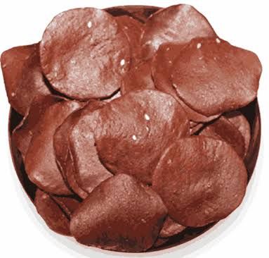 Nachani papad, sun-dried