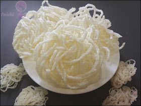Rice kurdai, sun-dried