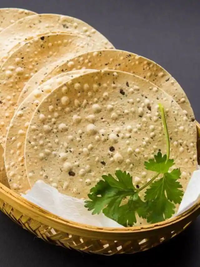 Udid papad, sun-dried