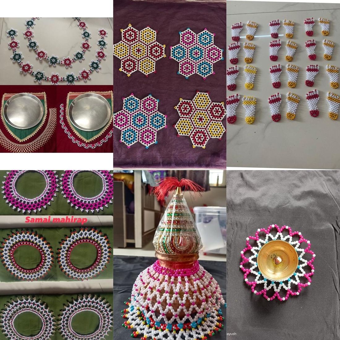 Kalash and Chaurang mahirap designs